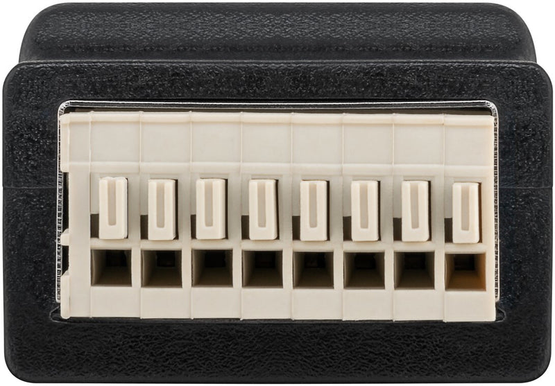Goobay 76737 kabel kønsskifter RJ-45 8-pin Sort