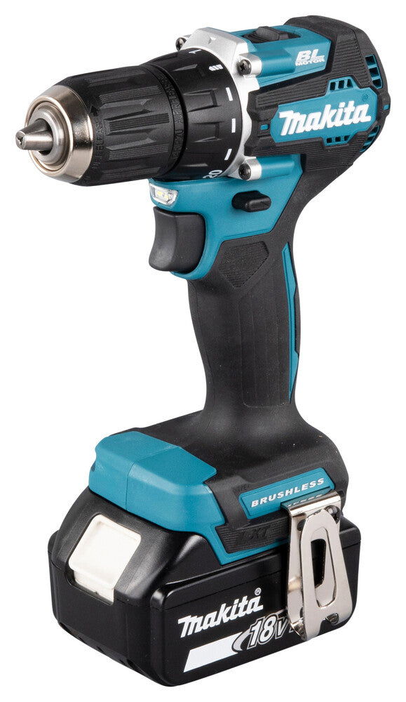 Makita DDF487RAJ elektrisk skruetrækker & slagbor 1700 rpm Sort, Grøn