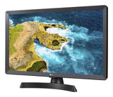 LG HD 24TQ510S-PZ TV 59,9 cm (23.6") Smart TV Wi-Fi Sort, Grå 250 cd/m²