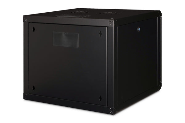 Digitus DN-19 09U-6/6-SW stativ 9U Vægmonteret stativ Sort