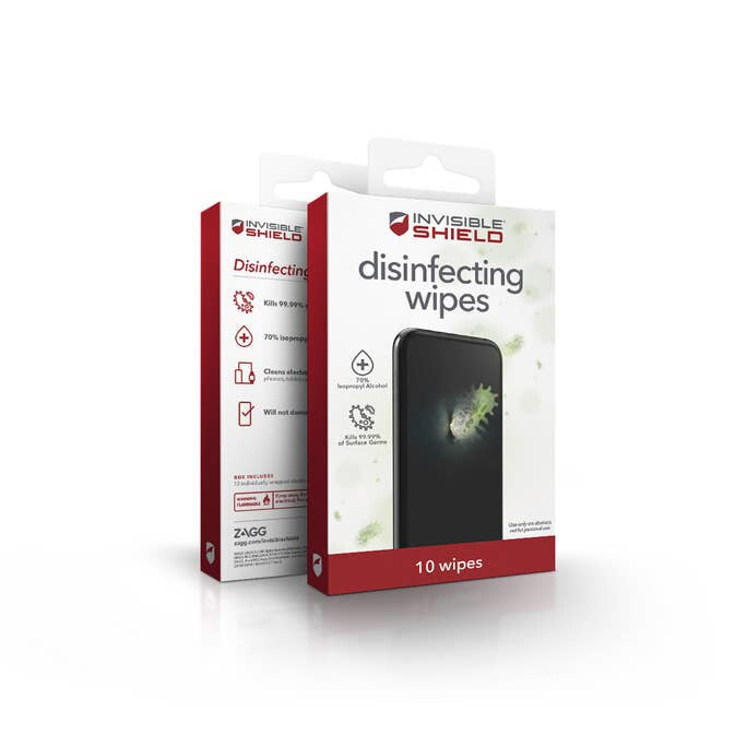 ZAGG 209805899 desinfektionsklud 10 stk