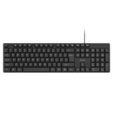 Savio KB-01 tastatur Hjemme/kontor USB QWERTY US engelsk Sort