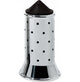 Alessi MGSAL B krydderishaker Sort, Rustfrit stål