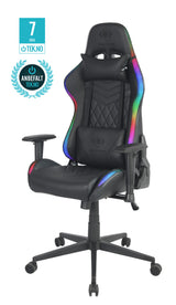 Deltaco Gaming DC-410, RGB-Gamingstol, sort/RGB