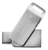 Intenso cMobile Line USB-nøgle 32 GB USB Type-A / USB Type-C 3.2 Gen 1 (3.1 Gen 1) Sølv