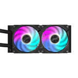 GIGABYTE AORUS WATERFORCE X II 240 Processor Alt-i-en væskekøler 12 cm Sort