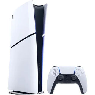 Sony Interactive Entertainment Playstation 5 Slim Digital Edition 825 GB Wi-Fi Sort, Hvid