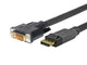 Vivolink PRODPDVI3 videokabel adapter 3 m DisplayPort DVI-D Sort