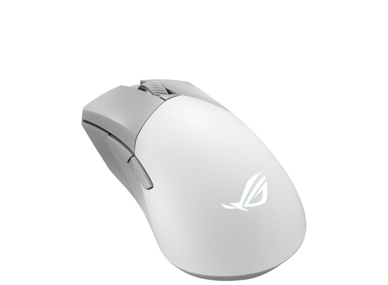 ASUS ROG Gladius III Wireless Aimpoint White mus Spil Højre hånd RF Wireless + Bluetooth + USB Type-A Optisk 36000 dpi