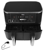 Ninja AF451EU frituregryde Enkelt 9,5 L 2470 W Varmluftsteger Sort