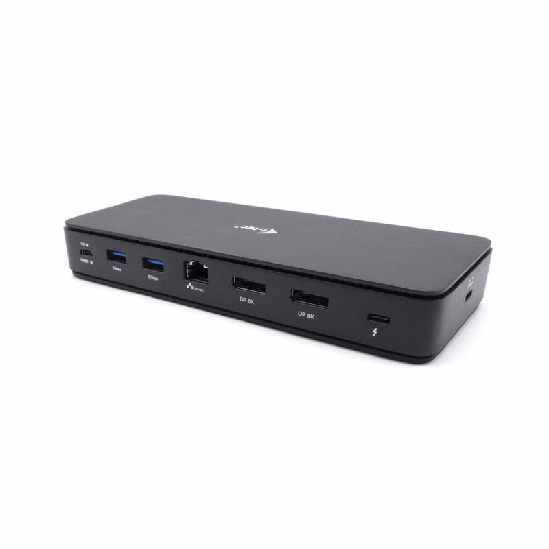 i-tec TB4DUALDPDOCKPDPRO dockingstation Ledningsført Thunderbolt 4 Sort