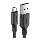 Ugreen 60137 USB-kabel USB 2.0 1,5 m USB A Micro-USB A 0,48 Gbit/sek. Sort