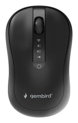 Gembird MUSW2-4B-01 mus Hjem Ambidextrous RF trådløs + Bluetooth Optisk 1600 dpi