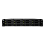 Synology RX1217RP disk array 0 TB Stativ (2U) Sort, Grå