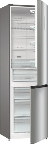 Gorenje G600 NRK620CA2XL4 Fritstående 331 L Grå, Rustfrit stål, Mørkegrå