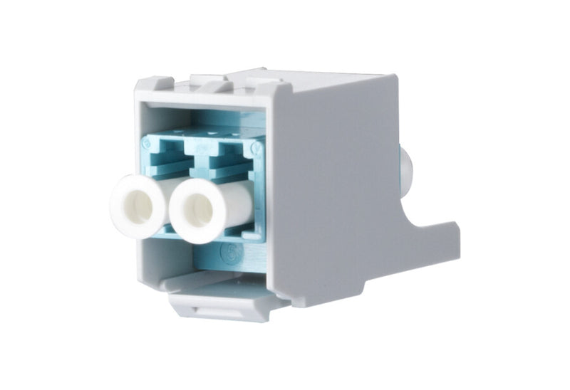 METZ CONNECT 15091072-I fiber adapter LC Turkis, Hvid