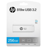 HP HPFD819W-A-256 USB-nøgle 256 GB USB Type-A 3.2 Gen 2 (3.1 Gen 2) Sølv
