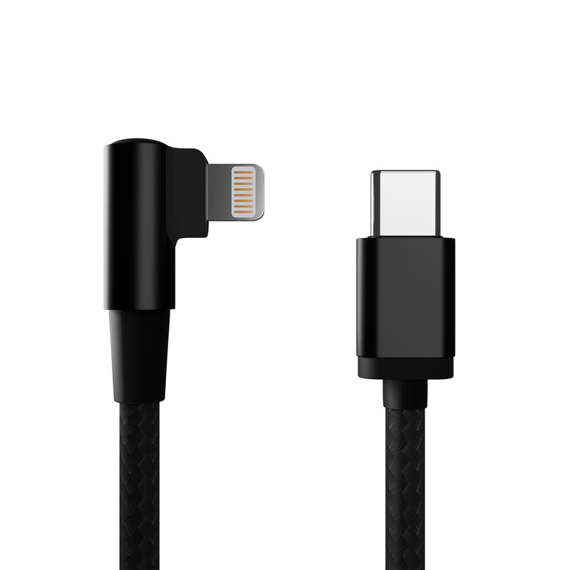 Gembird CC-USB2-CMLML-0.2M Lightning kabel 0,2 m Sort