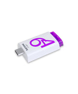 Philips Click USB-nøgle 64 GB USB Type-C 3.2 Gen 1 (3.1 Gen 1) Violet, Hvid