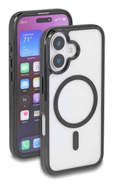 DeLOCK 81266 mobiltelefon etui 15,5 cm (6.1") Cover Sort, Transparent