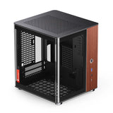 Jonsbo TK-0 BLACK computeretui Sort, Træ