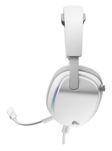 Glorious Gaming GHS Eternal RGB Headset Ledningsført Spil USB Type-C Hvid