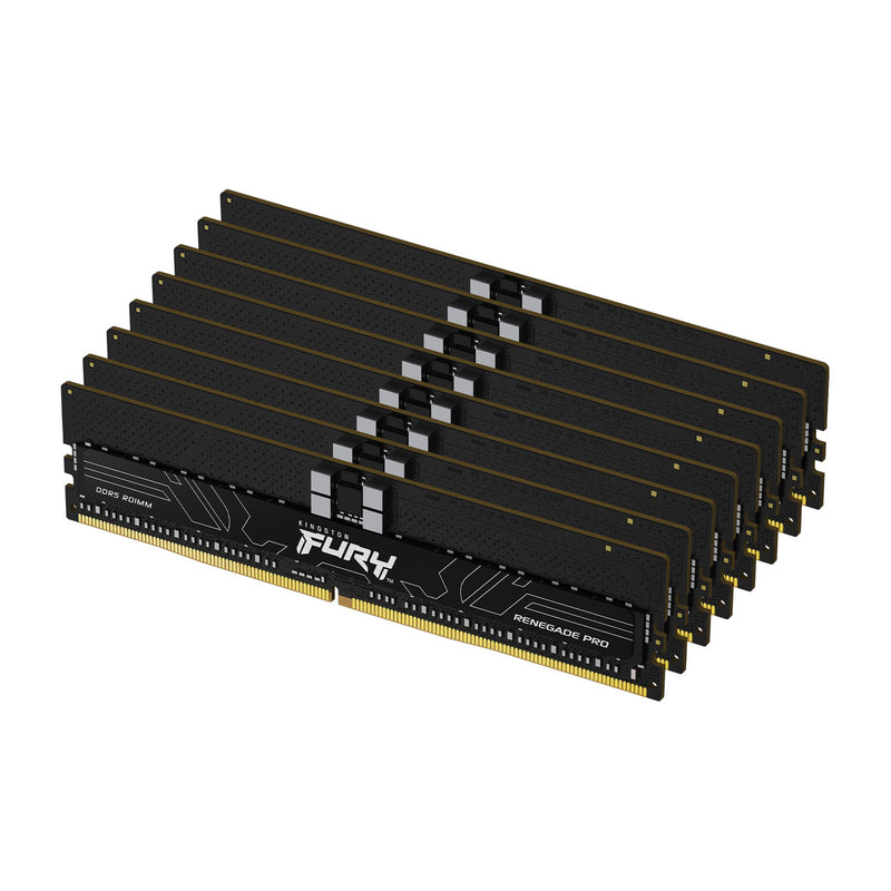 Kingston Technology FURY 256 GB 5600 MT/s DDR5 ECC Reg CL28 DIMM (sæt med 8) Renegade Pro EXPO