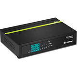 Trendnet TPE-TG44G netværksswitch Ikke administreret Strøm over Ethernet (PoE) Sort