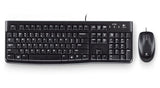Logitech MK120 tastatur Mus inkluderet USB QWERTZ Slovakisk Sort