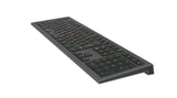 Logickeyboard LKB-OSX-A2M-DE tastatur Spil USB QWERTZ Tysk Sort