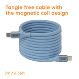 CLUB3D CAC-3030 USB-kabel 2 m USB C 0,48 Gbit/sek. 240 W Blå