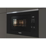 Whirlpool WMF201G Sort, Rustfrit stål Grill mikroovn Indbygget 20 L 800 W