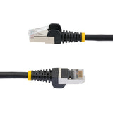 StarTech.com NLBK-3M-CAT6A-PATCH netværkskabel Sort S/FTP (S-STP) Rund