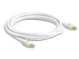 DeLOCK 82795 DisplayPort kabel 2 m Hvid