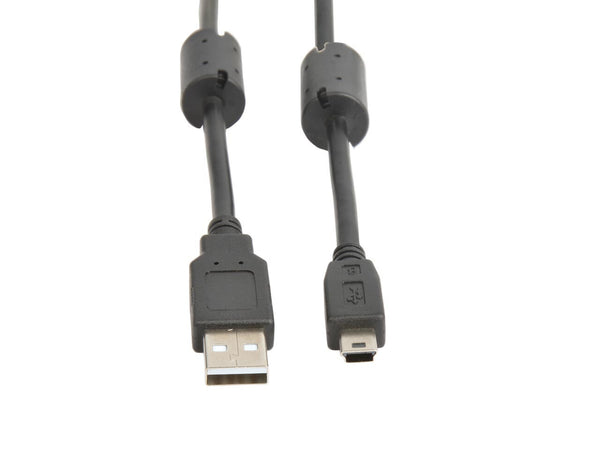 Prokord USB-0049 USB-kabel USB 2.0 5 m USB A Mini-USB B Sort
