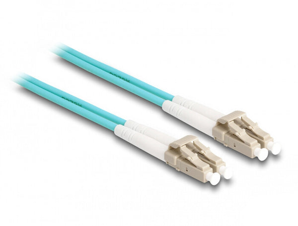 DeLOCK 87907 InfiniBand og fiberoptisk kabel 1 m LC Turkisfarve
