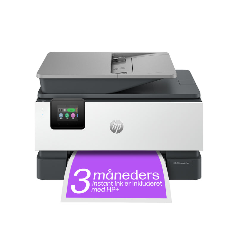 HP OfficeJet Pro 9120e Trådløst All-in-One Farve Printer, Instant Ink; 2-sidet printning
