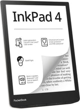 PocketBook InkPad 4 e-bog-læser Berøringsskærm 32 GB Wi-Fi Sort, Sølv