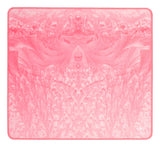 Deltaco Gaming PMP80 Gaming-musemåtte Large, 450 x 400 x 4 mm, syede kanter, pink