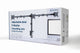 Gembird MA-D3-01 skærmbeslag og -stativer 68,6 cm (27") Skrivebord Sort