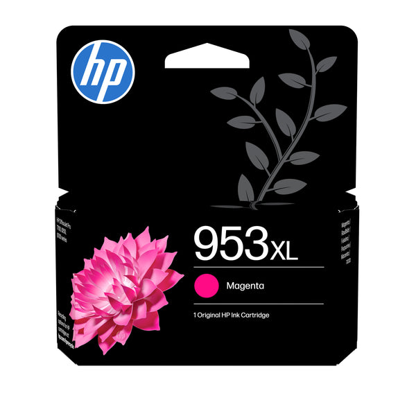 HP Original 953XL-blækpatron med høj kapacitet, magenta