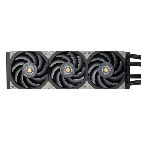 Silverstone SST-XE360PDD Computerkølesystem Processor Væskekølingssæt 12 cm Aluminium, Sort, Grå