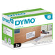 DYMO Ægte LabelWriter Højkapacitets Fragtetiketter | (59 mm x 102 mm) | 2 ruller med 575 let-aftrækkelige etiketter (1.150 adresseetiketter) | Selvklæbende | til LabelWriter 4XL/5XL etiketprintere