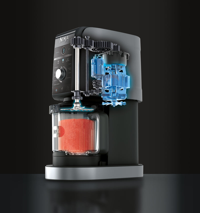 Ninja CREAMi Deluxe Is-shake maskine 2,1 L 800 W Sort, Grå