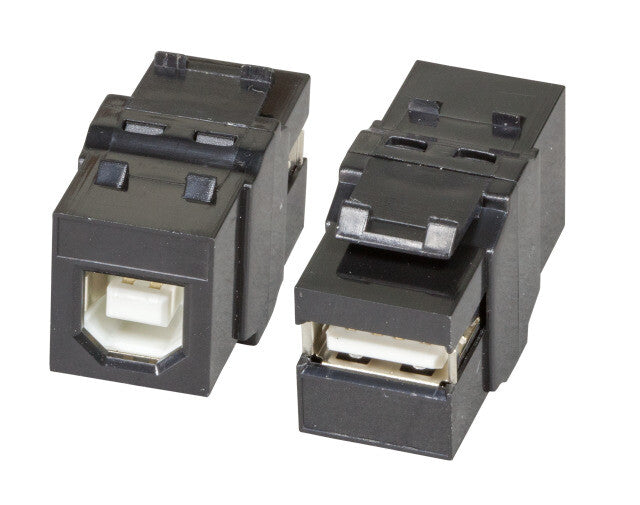EFB Elektronik EB534 kabel kønsskifter USB 2.0 A USB 2.0 B Sort