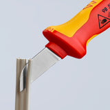 Knipex 98 52 Orange, Rød Fast klingekniv