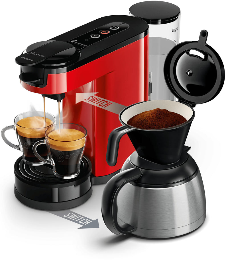 Senseo HD6592/84 kaffemaskine Semi-auto Kombi kaffemaskine 1 L