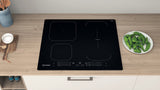 Indesit IB 65B60 NE Sort Indbygget 59 cm Zone induktionskogeplade 4 zone(s)