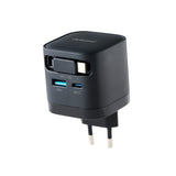 Intenso 7806520 strømadapter og vekselret Indendørs 65 W Sort
