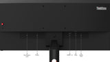 Lenovo ThinkVision S24i-30 computerskærm 60,5 cm (23.8") 1920 x 1080 pixel Fuld HD LED Sort